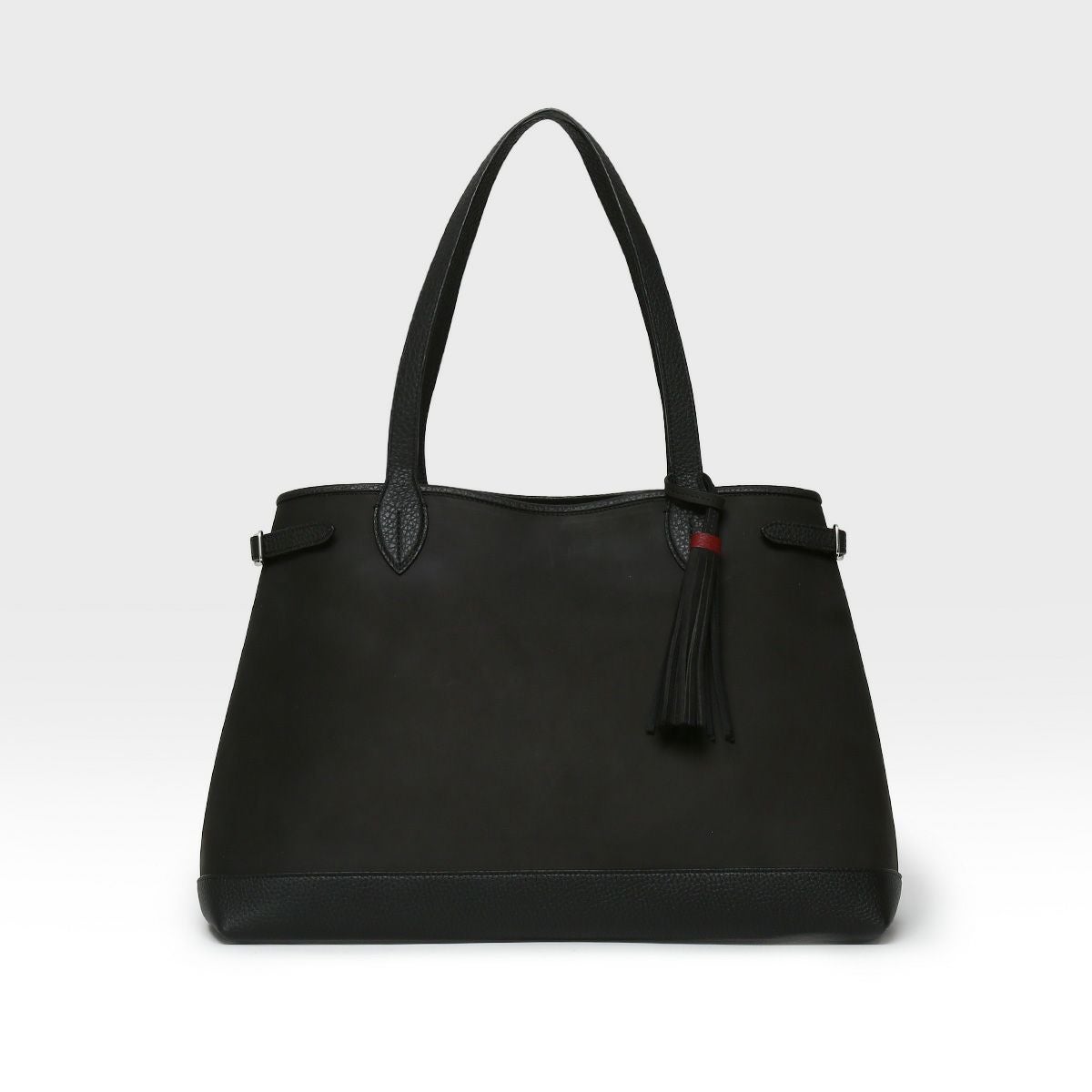 ロドス2 ヌバックの正面（ブラック）