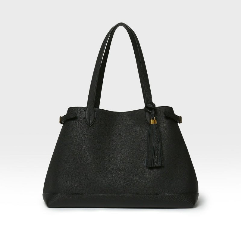 トートバッグの正面（ブラック）